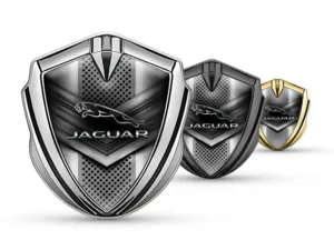 Jaguar Emblema Silicone Badge Durevole Tocco Premium